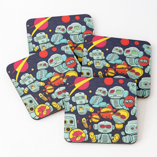 Item preview, Comic Visions (Space and Robots 6) designed and sold by PixelatedPaints.