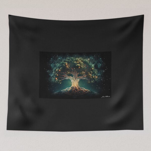 Item preview, The "Tree of Life" an AI creation designed and sold by John L Wheeler.