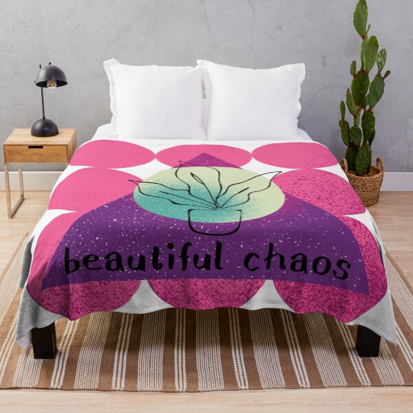 Item preview, Hermoso caos - Diseño de plantas abstractas - Estilo retro designed and sold by SayWhatYouFeel.