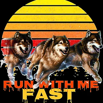 Artwork thumbnail, WOLF RUN WITH ME FAST - RUN WITH ME FAST - WOLF RUN FAST - RUN FAST - FAST - RUN - WOLF RUN - WOLF C by TorresMaria01