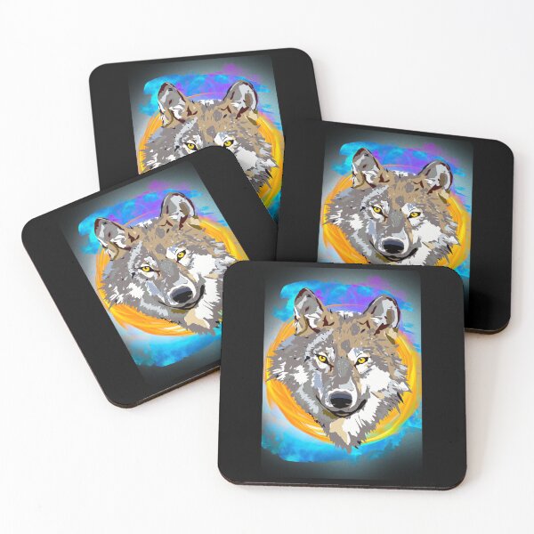Item preview, Wolf with Moon    designed and sold by TorresMaria01.