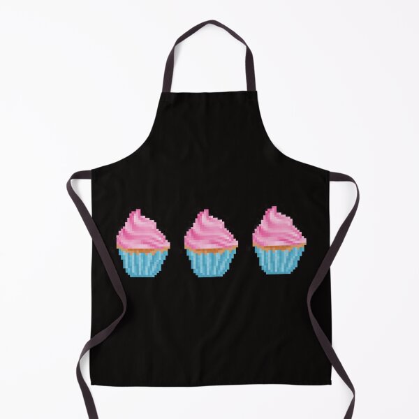 Item preview, Retro Pixel Pink Frosted Cupcakes  designed and sold by SAVANNAHNANDEZ.