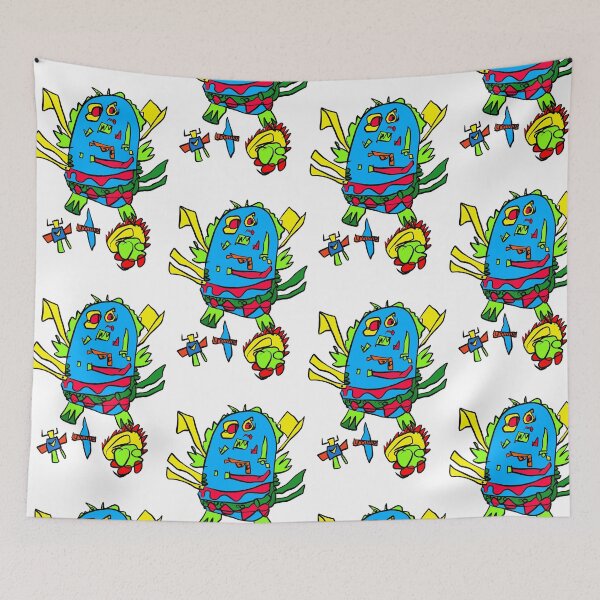 Item preview, Monster burger  designed and sold by YamRoni.