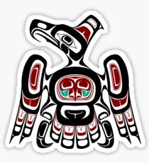 Northwest Pacific coast Kaigani Thunderbird Sticker