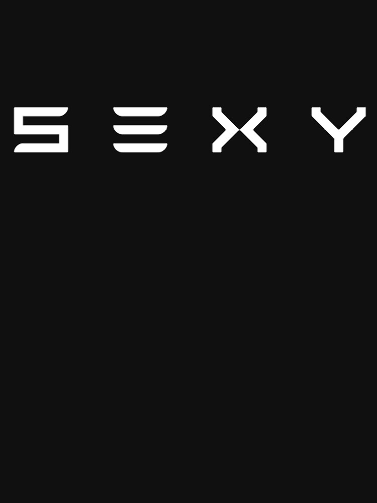 Thumbnail 7 von 7, Classic T-Shirt, S3xy Tesla Cars Sexy Model S, 3, X und Y Weißer Aufdruck designt und verkauft von motnhaStore.