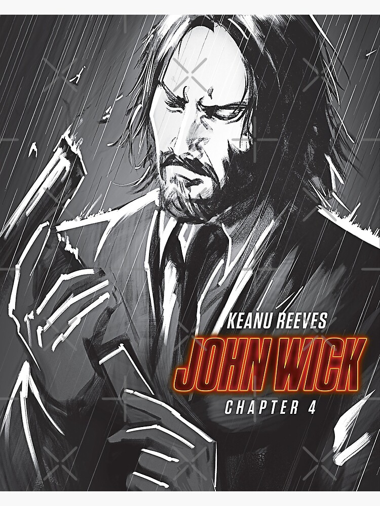 Keanu Reeves and Cast 'John Wick: Chapter 4' Character Posters