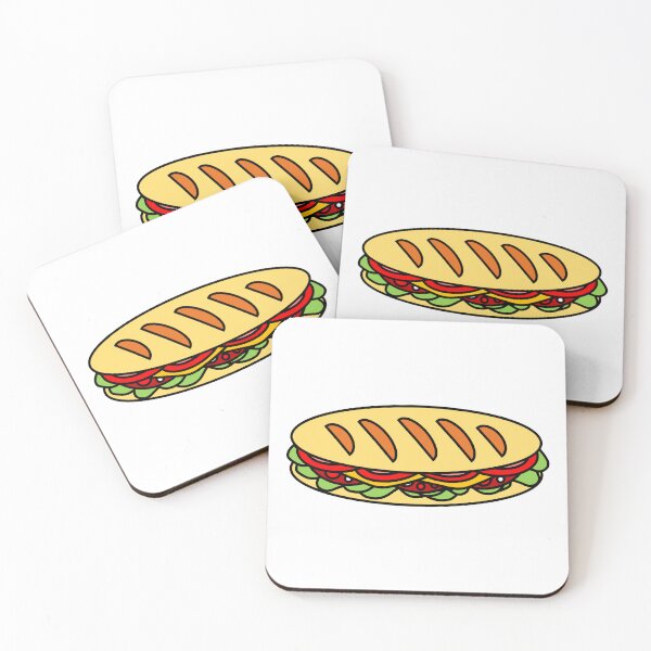 Item preview, Cute Salami and Salad Sub Sandwich designed and sold by OrderofOps.
