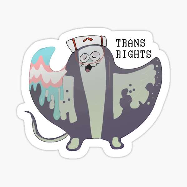 Item preview, big man says trans rights designed and sold by saltwaterpupa.