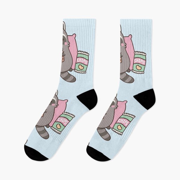 Item preview, Cute Raccoon Chilling With Boba Tea And Snacks designed and sold by rustydoodle.
