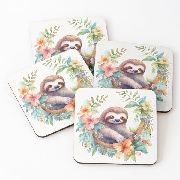 Item preview, Sloth Lazy Days in Nature designed and sold by KhimeraPoint.