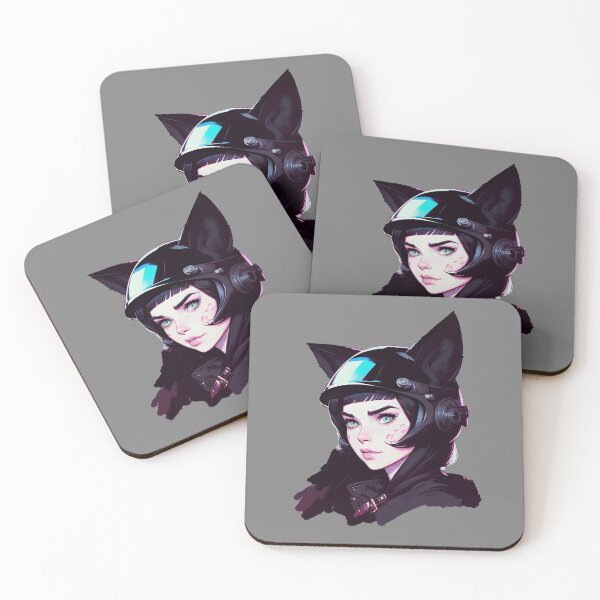 Item preview, Black Cat Vintage Eighties Style 4 designed and sold by HiPolly.