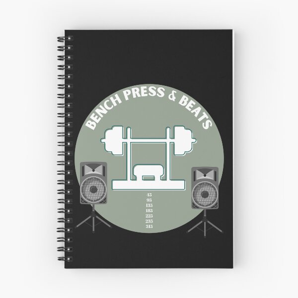 Item preview, bench press and beats designed and sold by RiseSetOnline.