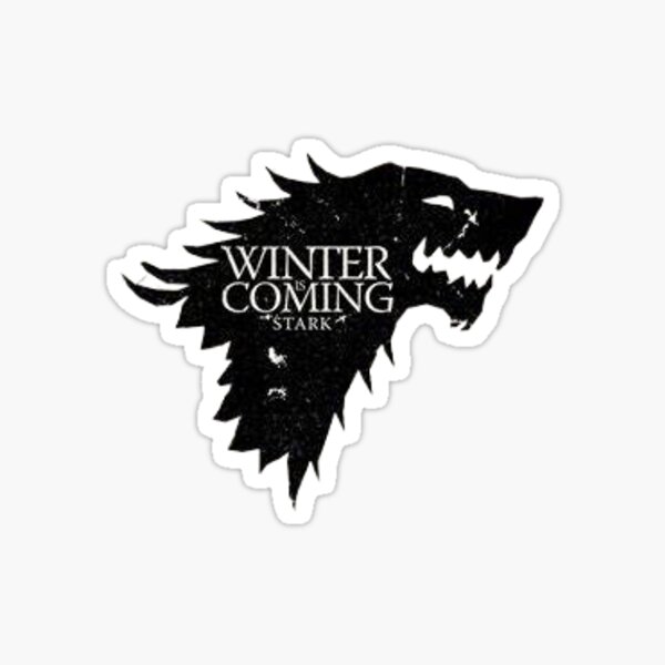 Game of Thrones House Stark Sigil Image Logo Peel Off Sticker