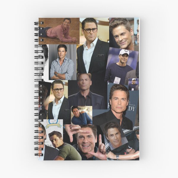 Item preview, Rob Lowe Actor Aesthetic Collage designed and sold by CollageHeaven.