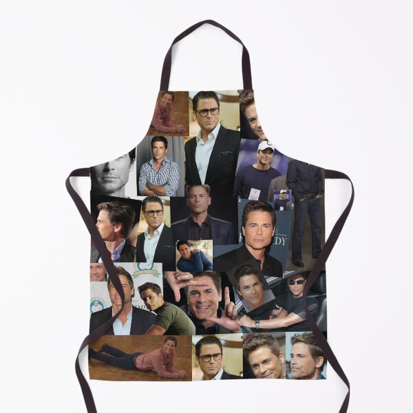 Item preview, Rob Lowe Actor Aesthetic Collage designed and sold by CollageHeaven.