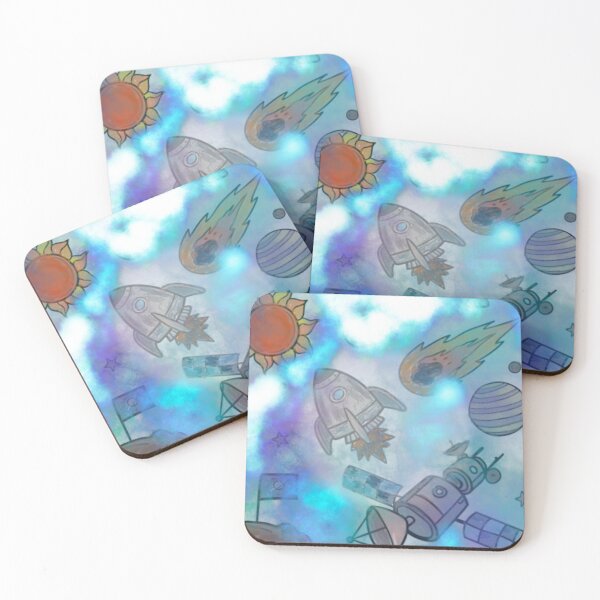 Item preview, Space craft and planets  designed and sold by Craftyartywitch.