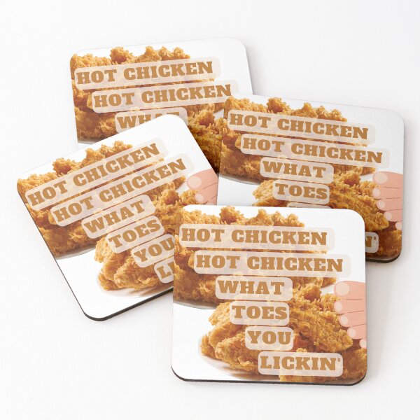 Item preview, Funny Fried Chicken Slogan designed and sold by Haysforhorses.