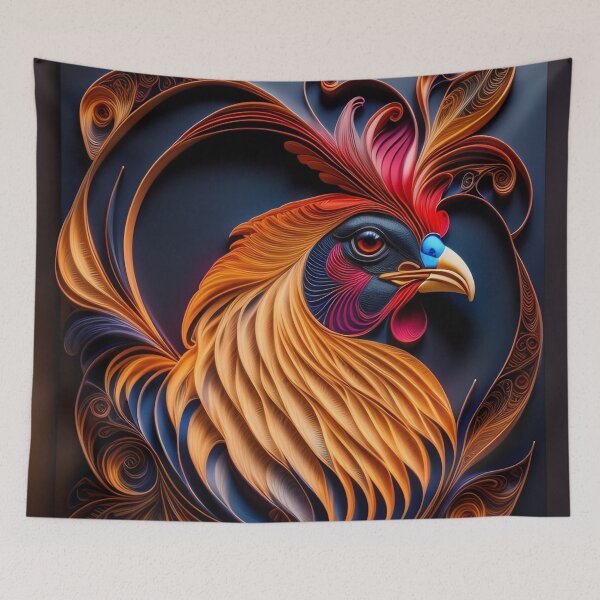 Item preview, Paper Rooster designed and sold by julidavine.