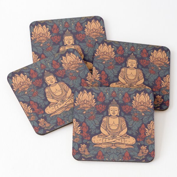 Item preview, Buddha and Lotus Pattern (Karuna)  designed and sold by RobinTief.