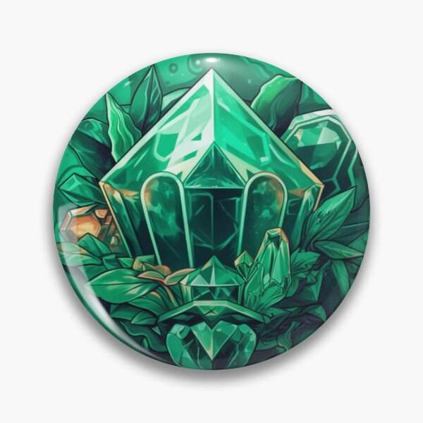Item preview, Emerald Sticker 2 designed and sold by Fluff By Design.