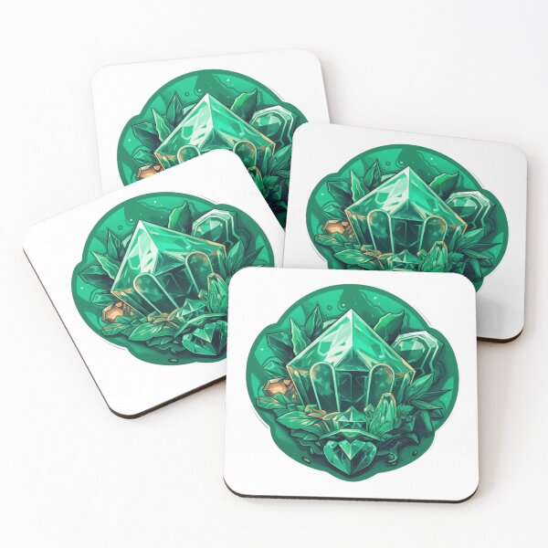 Item preview, Emerald Sticker 2 designed and sold by Fluff By Design.