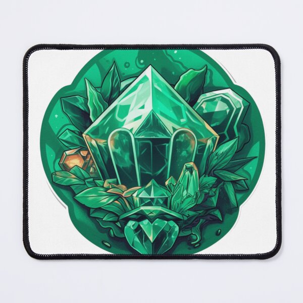 Item preview, Emerald Sticker 2 designed and sold by Fluff By Design.