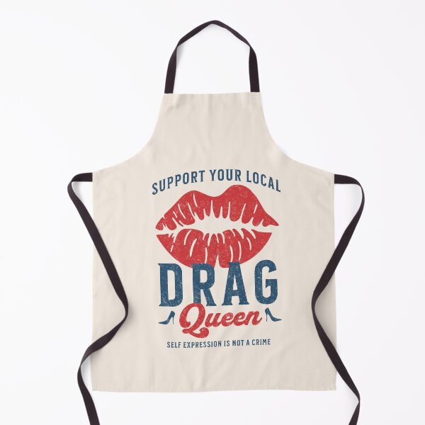 Item preview, Support Your Local Drag Queen Vintage Lips designed and sold by PUFFYP.