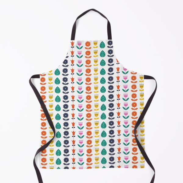 Item preview, Flower vertical stripes designed and sold by LaBelleMaison.