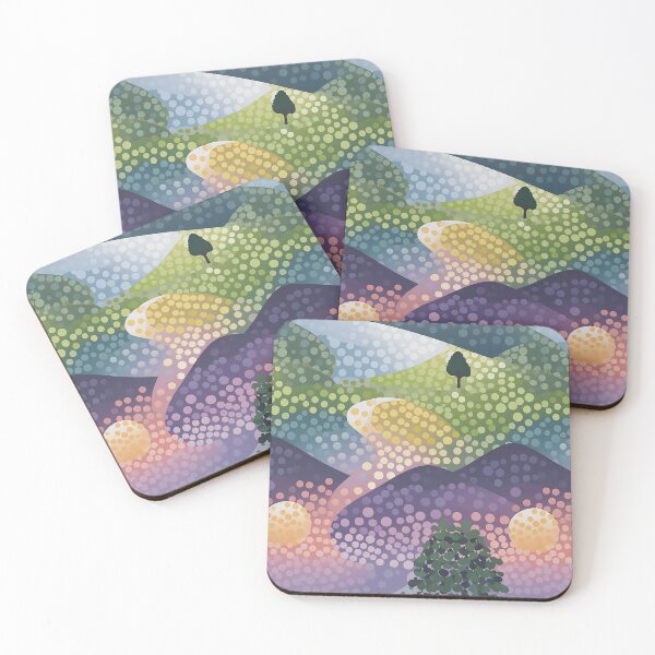 Item preview, Doterra - Dotted Landscape (5/5) designed and sold by sabantha.