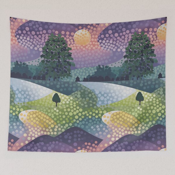 Item preview, Doterra - Dotted Landscape (5/5) designed and sold by sabantha.