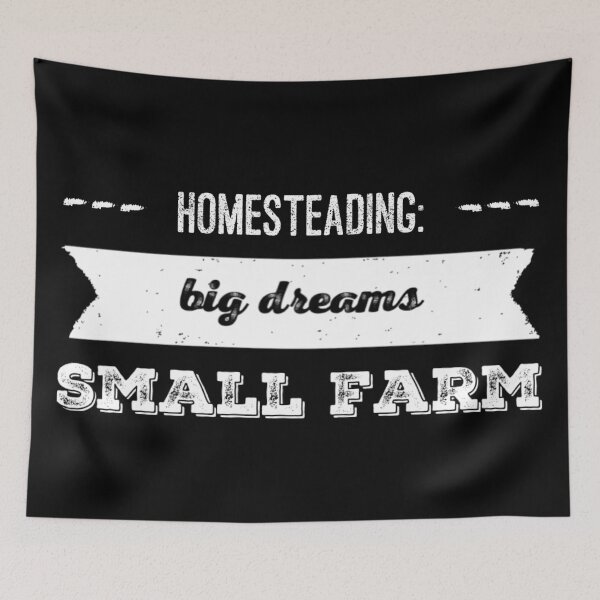 Item preview, Homesteading: Big  Dreams, Small Farm designed and sold by homesteadswag.