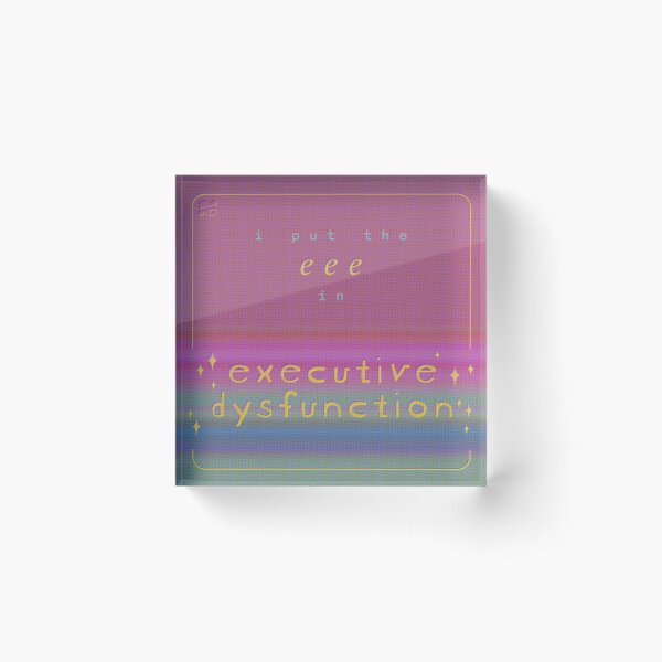 Item preview, executive dysfunction designed and sold by SachiokaArt.