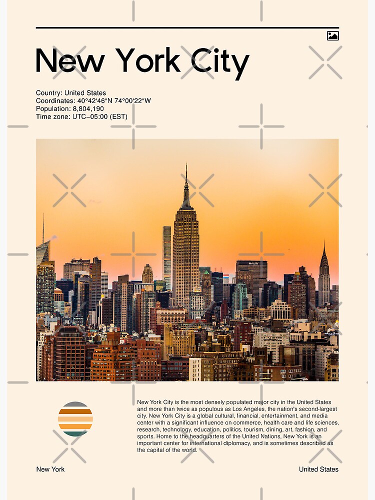 Thumbnail 2 von 2, Galeriedruck, New York City (Reiseplakat) designt und verkauft von RabbitK.