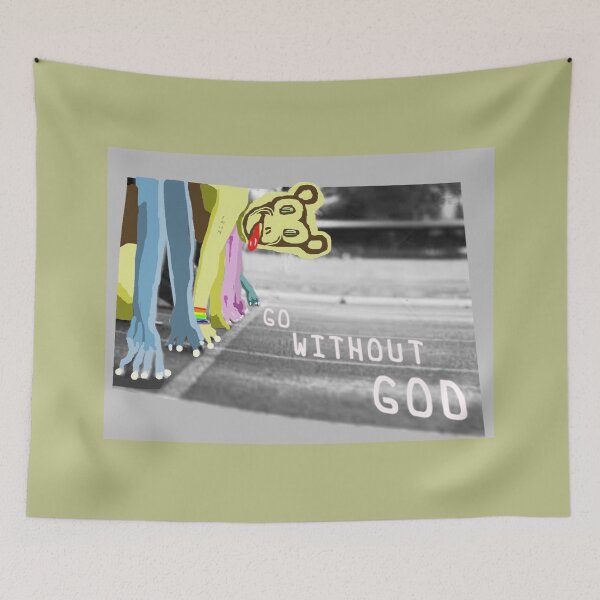 Item preview, Go Without God designed and sold by YeloMonkiWorks.