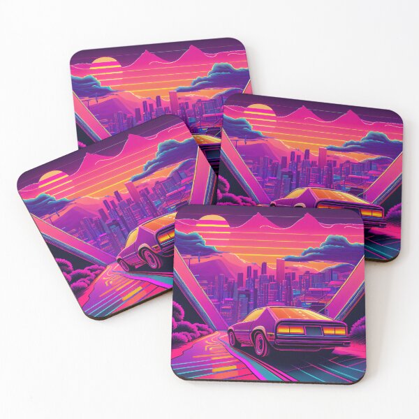 Item preview, A Car Adventure under the Glowing Evening Sky designed and sold by GriffinStd.