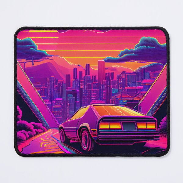 Item preview, A Car Adventure under the Glowing Evening Sky designed and sold by GriffinStd.