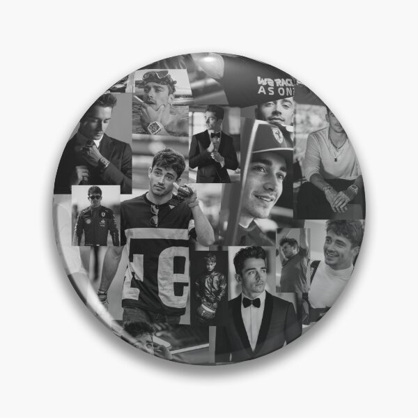 Item preview, Charles Leclerc Black and White Aesthetics Collage designed and sold by CollageHeaven.