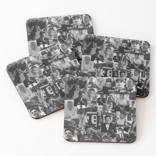 Item preview, Charles Leclerc Black and White Aesthetics Collage designed and sold by CollageHeaven.
