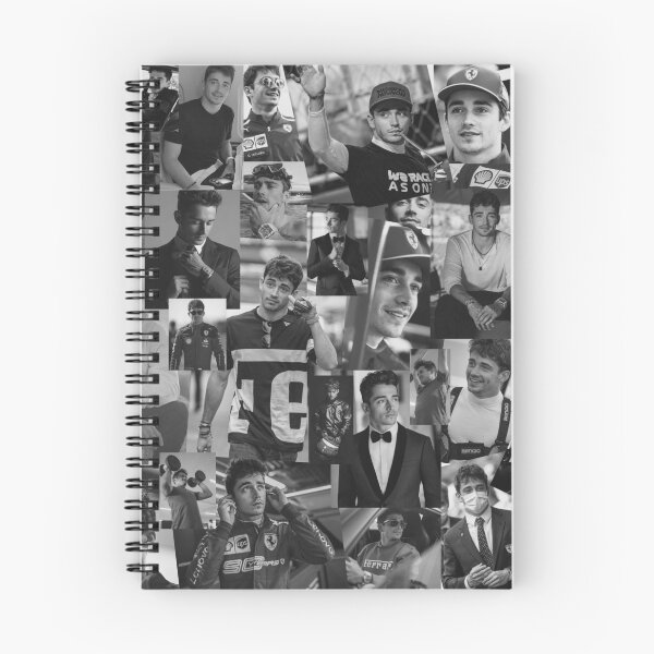 Item preview, Charles Leclerc Black and White Aesthetics Collage designed and sold by CollageHeaven.
