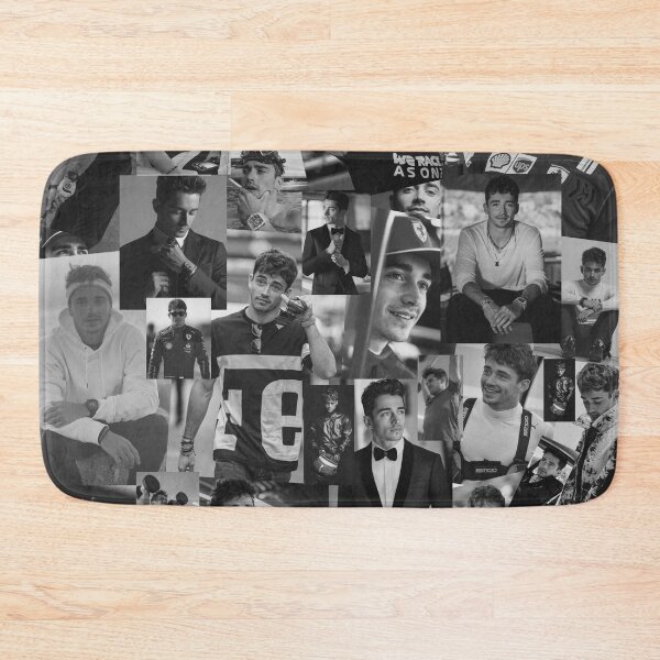 Item preview, Charles Leclerc Black and White Aesthetics Collage designed and sold by CollageHeaven.
