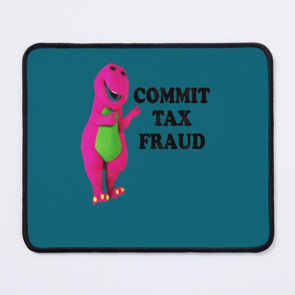 Item preview, B A R N E Y-Commit-Tax-Fraud Cblack designed and sold by LilianaYundt1.