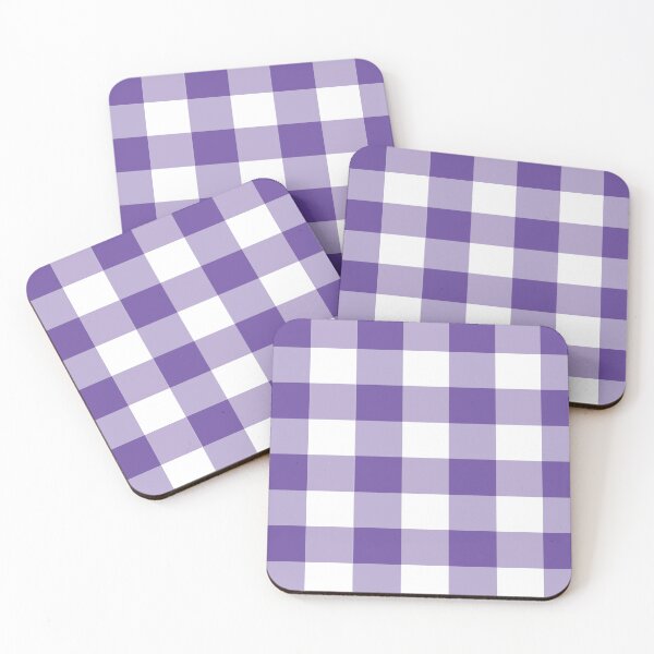 Item preview, Royal Purple Gingham Checkerboard Pattern designed and sold by burbankdesigns.