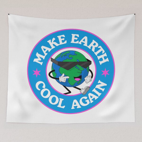 Item preview, Make Earth Cool Again - Climate Change designed and sold by Picket Club.