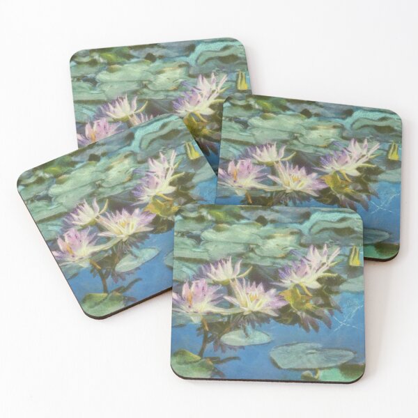 Item preview, Water Lilies in Monet with Texture designed and sold by Robert Armendariz.