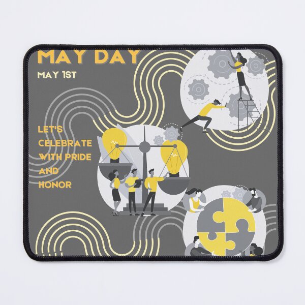 Item preview, Happy May Day - Let's celebrate with pride and honour designed and sold by aywchen.