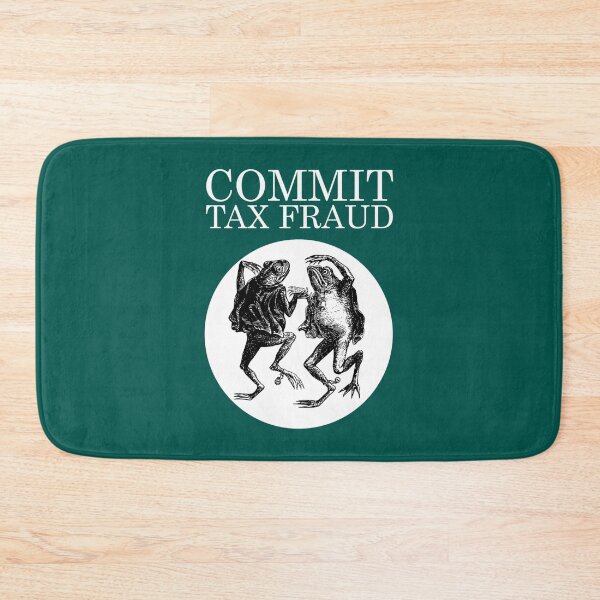 Item preview, Commit Tax Fraud Meme  Vintage Dancing Frogs Clg designed and sold by LilianaYundt1.