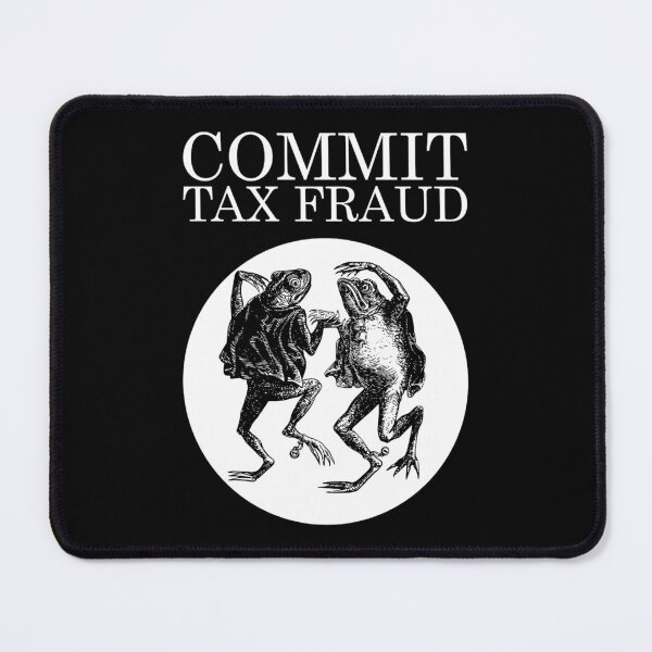 Item preview, Commit Tax Fraud Meme  Vintage Dancing Frogs Clg designed and sold by LilianaYundt1.