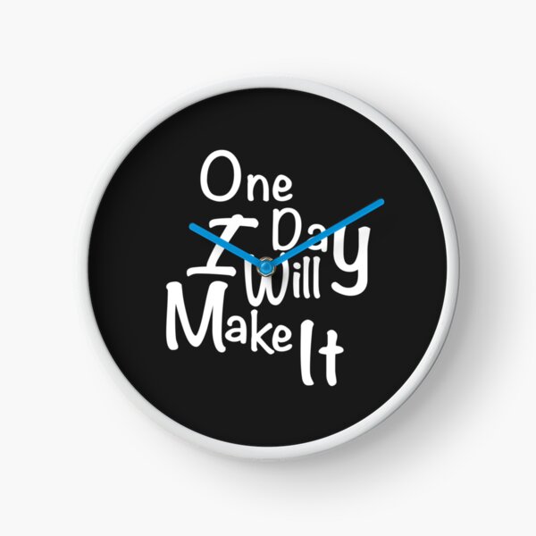 Item preview, One day I will make it - white designed and sold by BASTOFE.