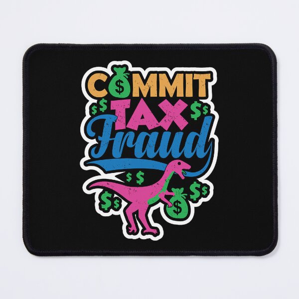 Item preview, Commit Tax Fraud Taxpayer Evasion Squad Purple Dinosaur Ecc designed and sold by LilianaYundt1.
