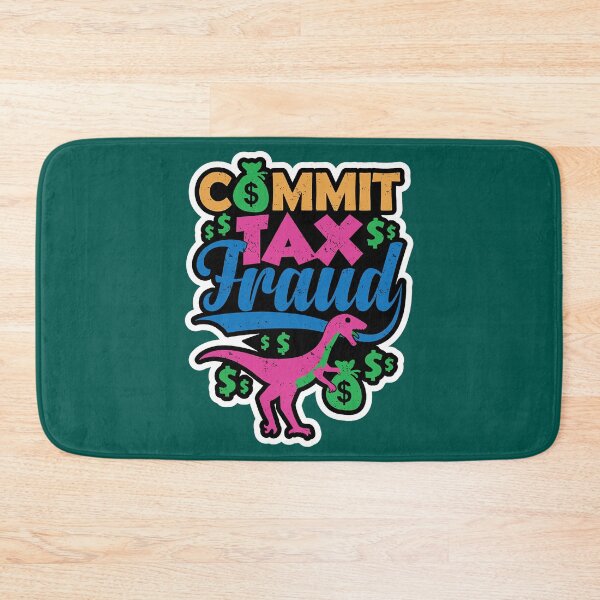 Item preview, Commit Tax Fraud Taxpayer Evasion Squad Purple Dinosaur Ecc designed and sold by LilianaYundt1.